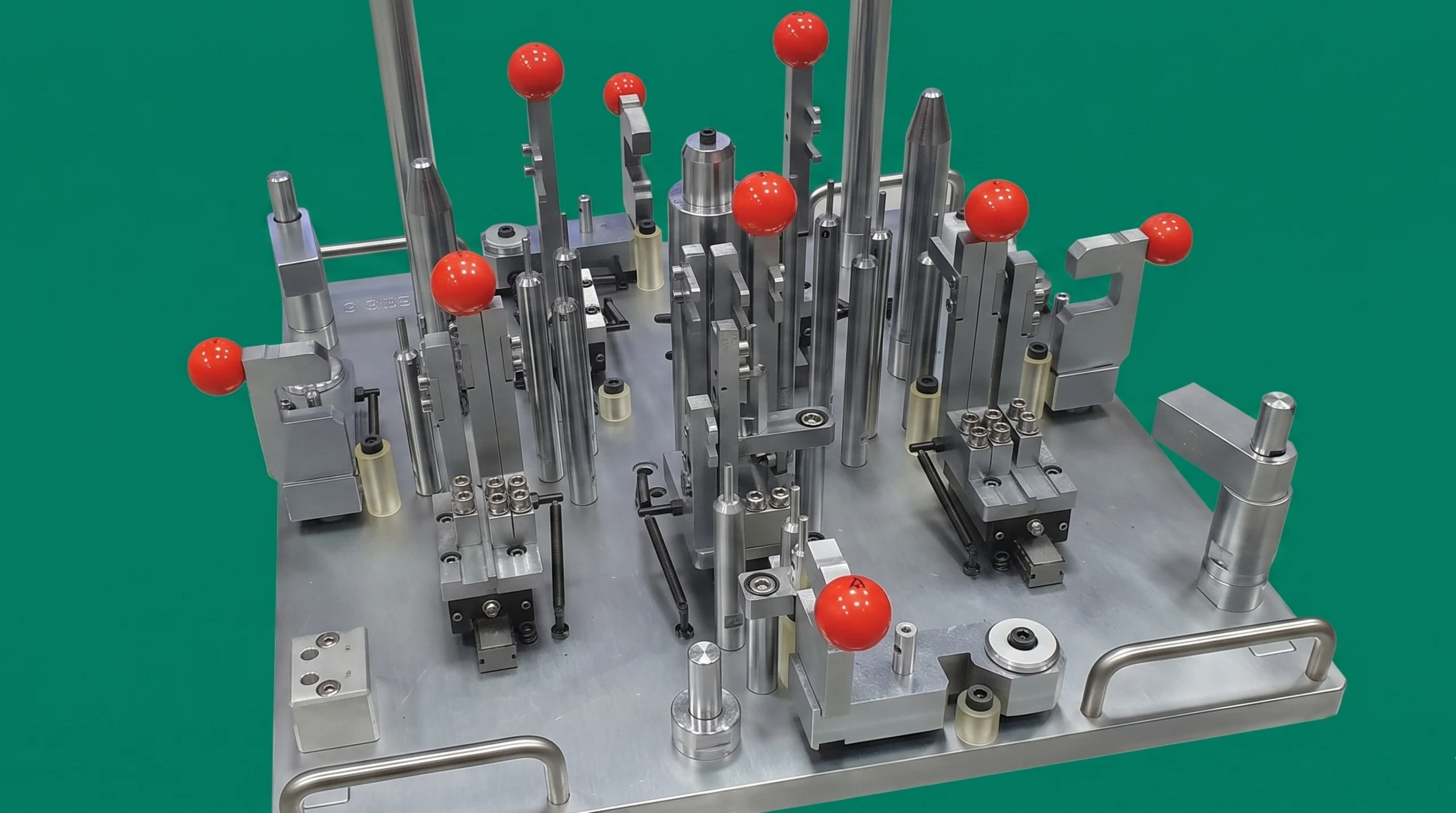 Bộ đồ gá Jig bằng inox gia công phay CNC chính xác