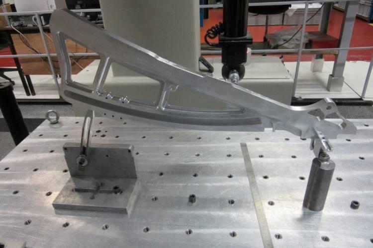 Bộ đồ gá Jig kiểm định linh kiện hàng không gia công phay CNC
