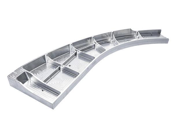 Cấu kiện nhôm A7075 hàng không gia công phay CNC chính xác