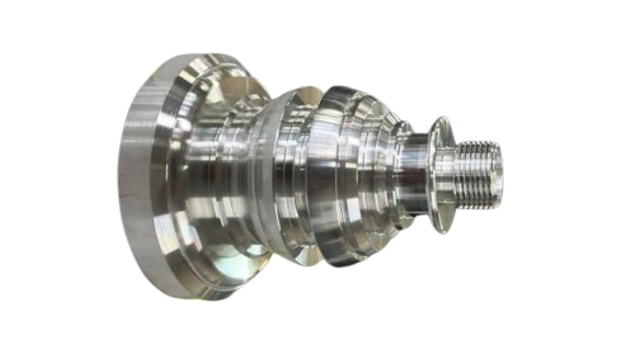 Chi tiết máy Titan Grade 2 gia công phay tiện CNC sắc nét