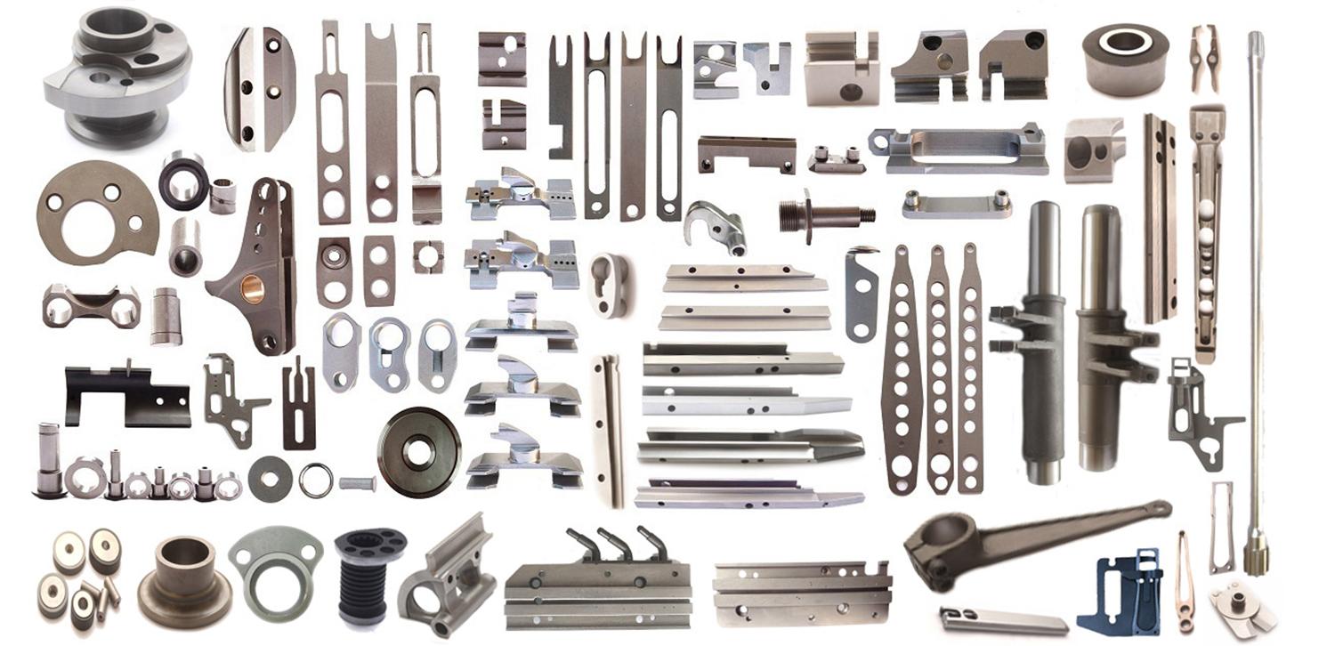 Bánh răng và chi tiết máy dệt may gia công CNC chính xác