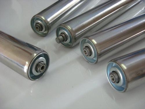 Cụm con lăn băng tải rửa thực phẩm bằng Inox 304 gia công tiện CNC