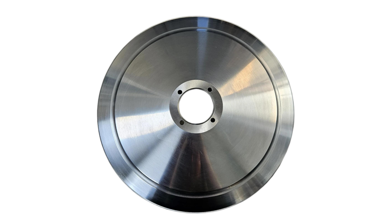 Dao đĩa tròn cắt thực phẩm bằng Inox 420 gia công mài CNC siêu bén