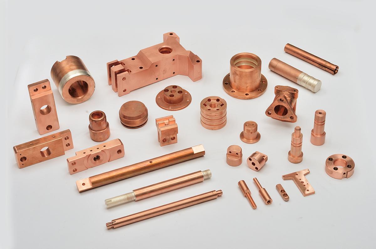 Linh kiện đồng đỏ gia công CNC chính xác