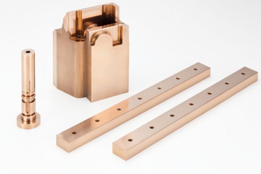 Phay cnc đồng beryllium làm chi tiết máy chịu lực