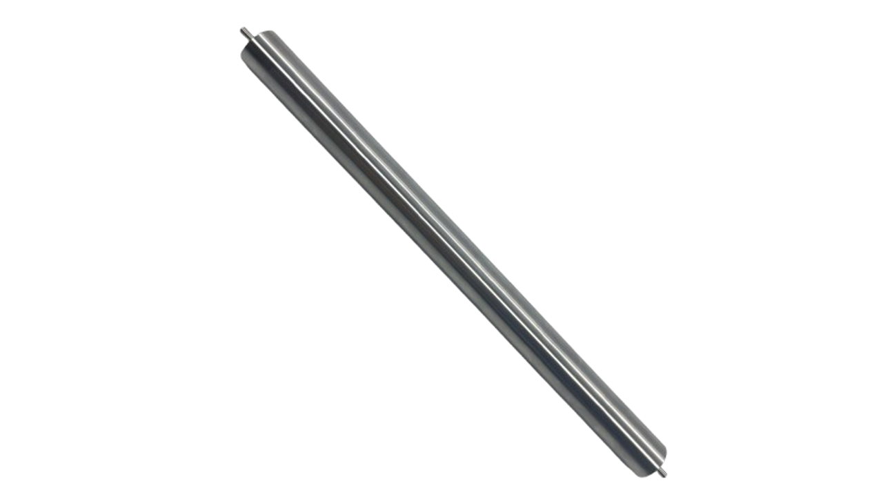 Trục con lăn cuốn vải bằng nhôm A6061 gia công tiện CNC bóng mịn